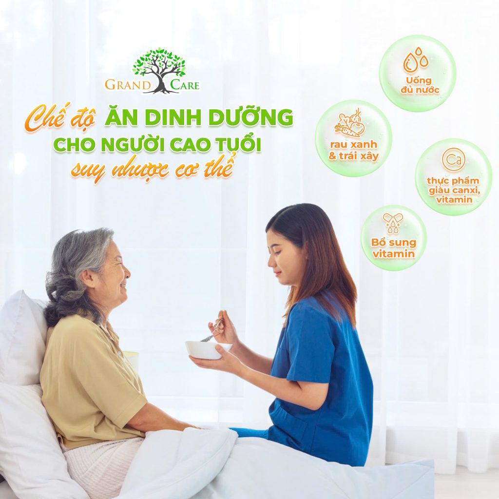 Chế độ ăn dinh dưỡng cho người cao tuổi
