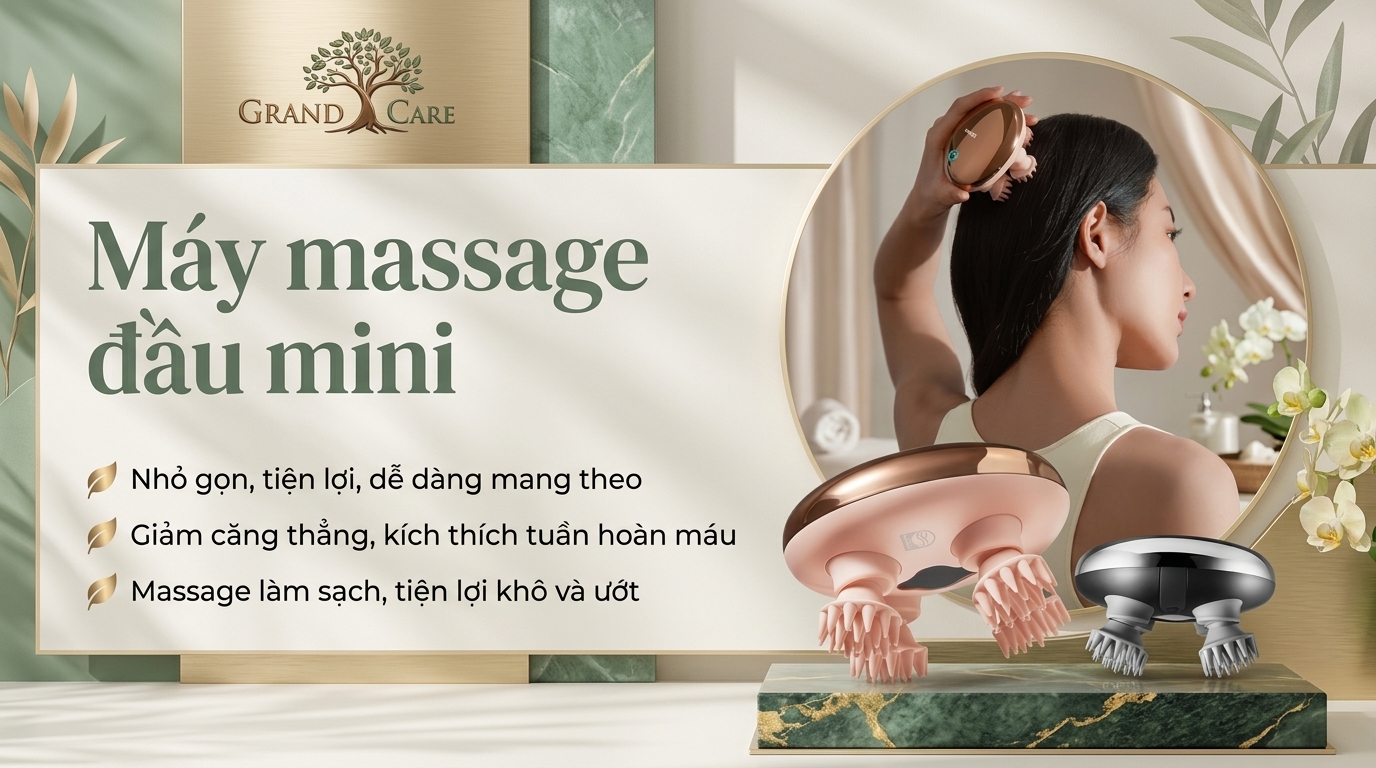 Máy massage đầu Philips