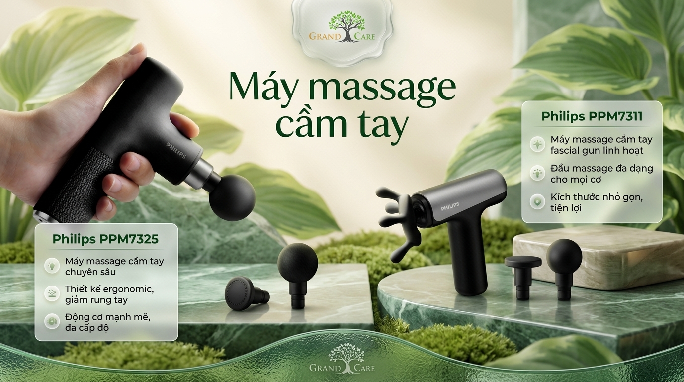 Máy massage cầm tay Philips