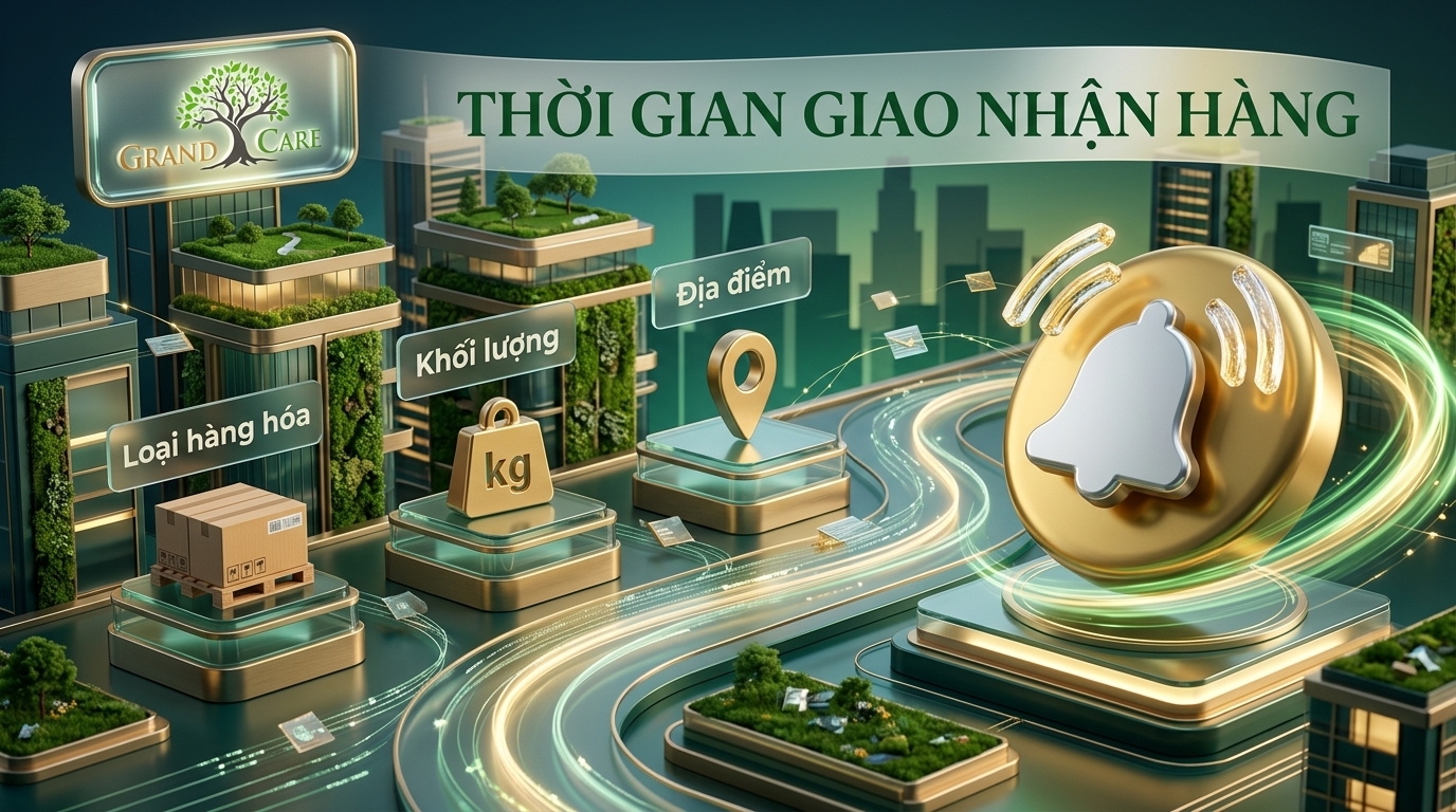 Quy trình đóng gói vận chuyển an toàn GrandCare