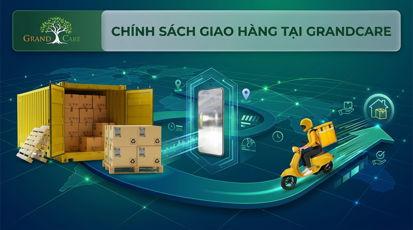 Chính sách giao hàng tại GrandCare
