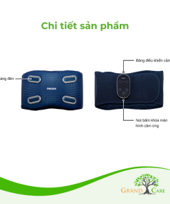 ĐAI MASSAGE VÙNG LƯNG PHILIPS PPM4721