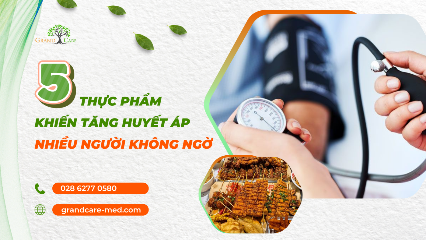 5 THỰC PHẨM KHIẾN TĂNG HUYẾT ÁP NHIỀU NGƯỜI KHÔNG NGỜ