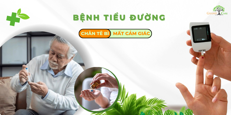 Bệnh tiểu đường – dấu hiệu là bàn chân tê, mất cảm giác