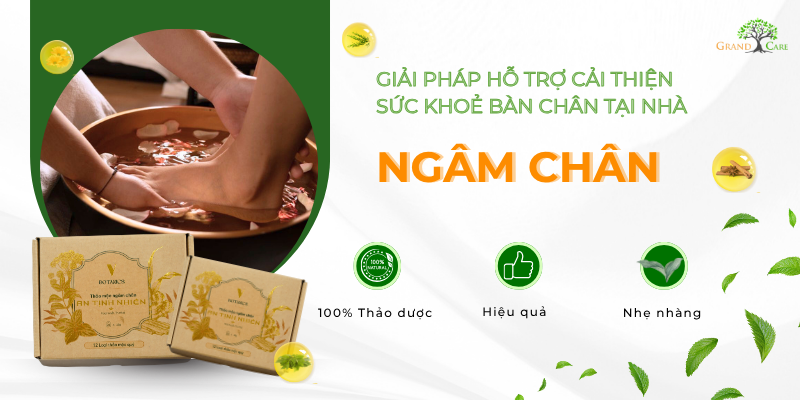 Giải pháp hỗ trợ cải thiện sức khỏe bàn chân tại nhà