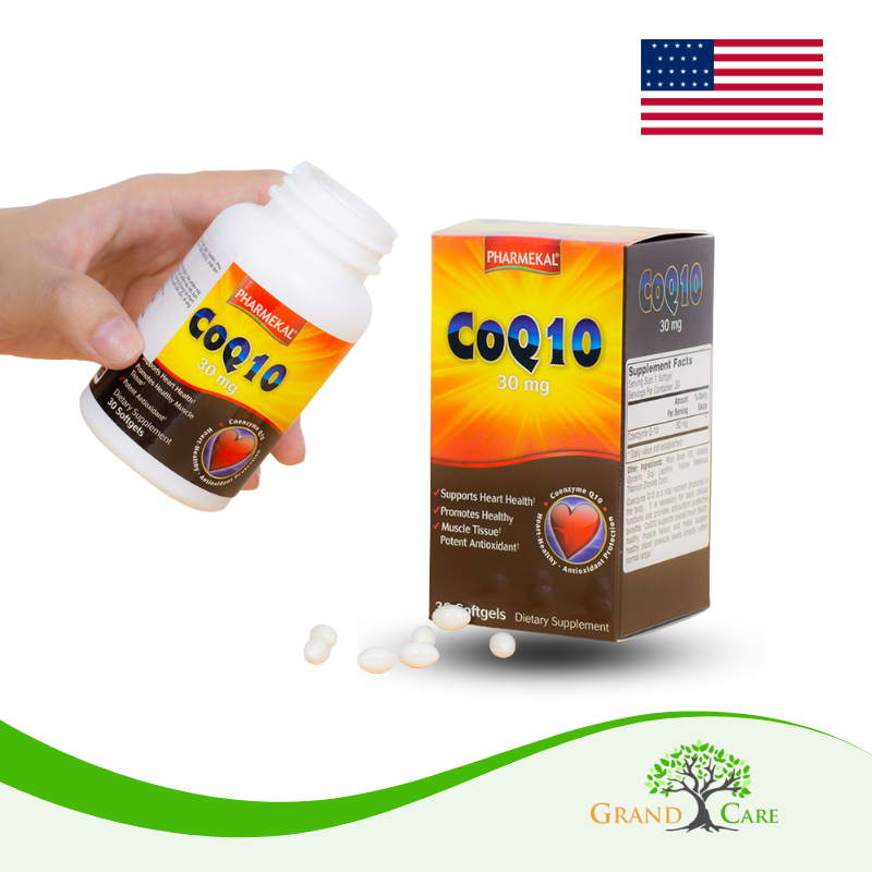 CoQ10 (4) Co- enzym Q10 30MG PHARMEKAL - USA