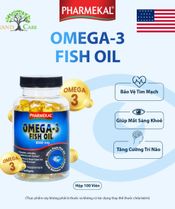 OMEGA 3 FISH OIL 1000MG PHARMEKAL - USA