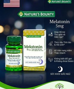 MELATONIN 5MG NATURE’S BOUNTY - USA
