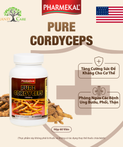 PURE CORDYCEPS 1000MG PHARMEKAL - USA