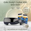 COMBO chăm sóc mắt: máy massage mắt PPM2702 + 2 hộp Omega 3