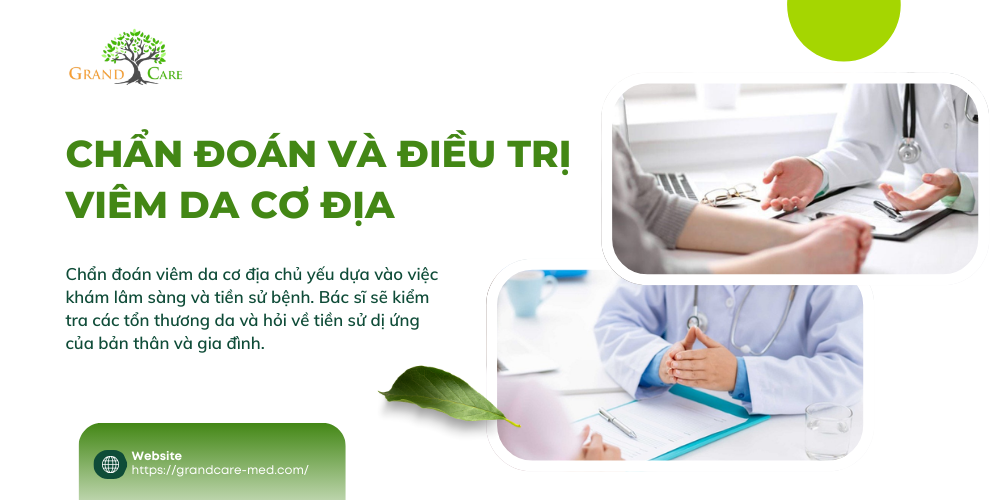 CHẨN ĐOÁN VÀ ĐIỀU TRỊ VIÊM DA CƠ ĐỊA
