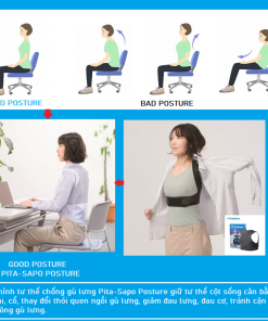 ĐAI CHỐNG GÙ PITA SAPO POSTURE BONBONE JAPAN