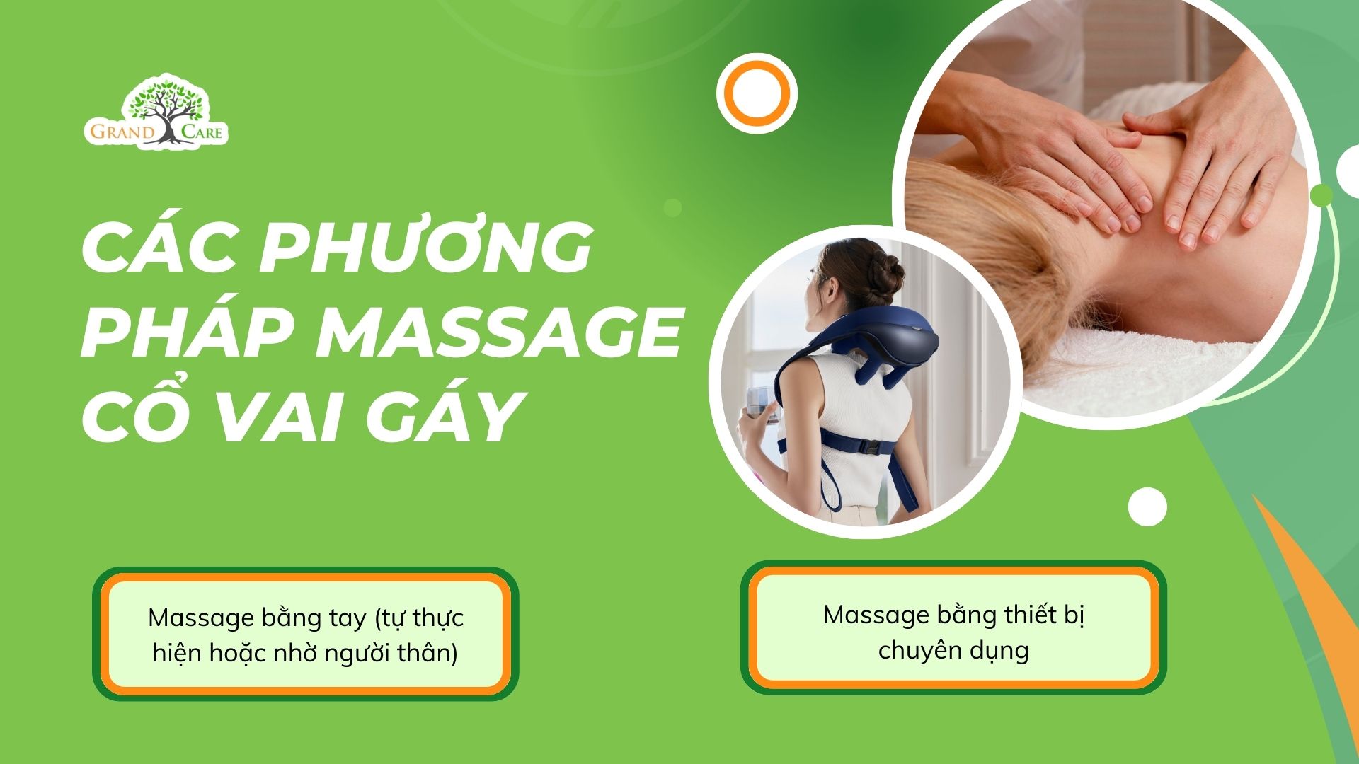 Các phương pháp massage cổ vai gáy chi tiết