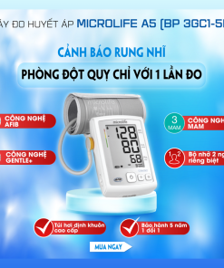 MÁY ĐO HUYẾT ÁP MICROLIFE A5