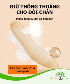 ĐÔI LÓT GIÀY GIỮ NHIỆT CHO NAM/NỮ